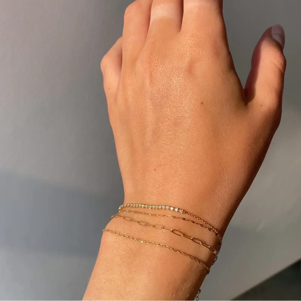 Catbird One O’Clock Demi Tennis Bracelet - Picture 3 of 7